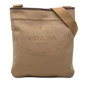 Prada Canvas Canapa Logo Crossbody Pre- #330203P65B